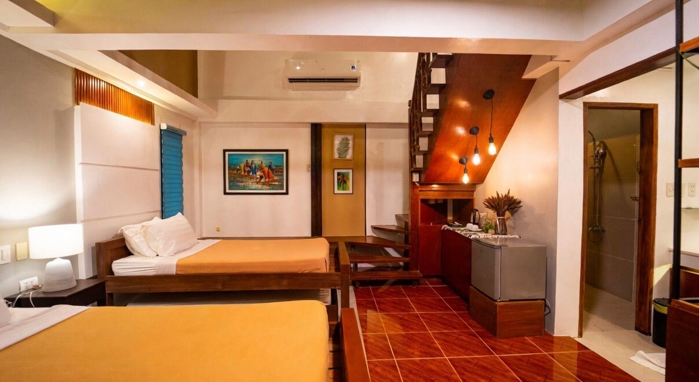 Premier loft room main view at La Luz Beach Resort
