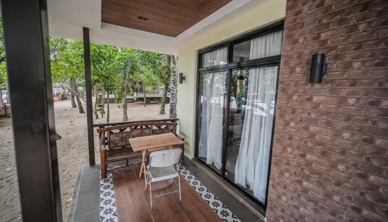 Premier room balcony at La Luz Beach Resort